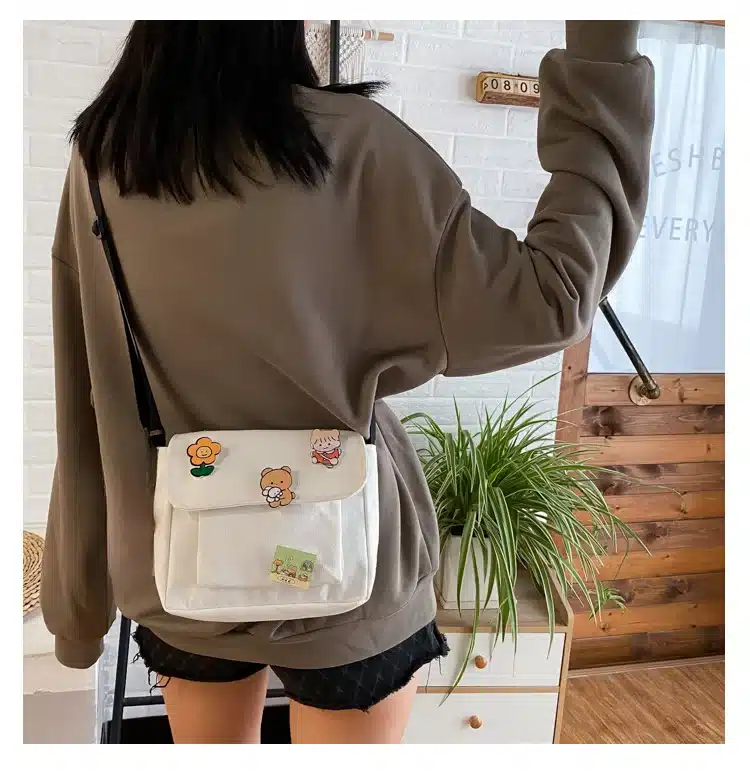 necesario Bolso Pequeño de Lona para Mujer Moda Versátil