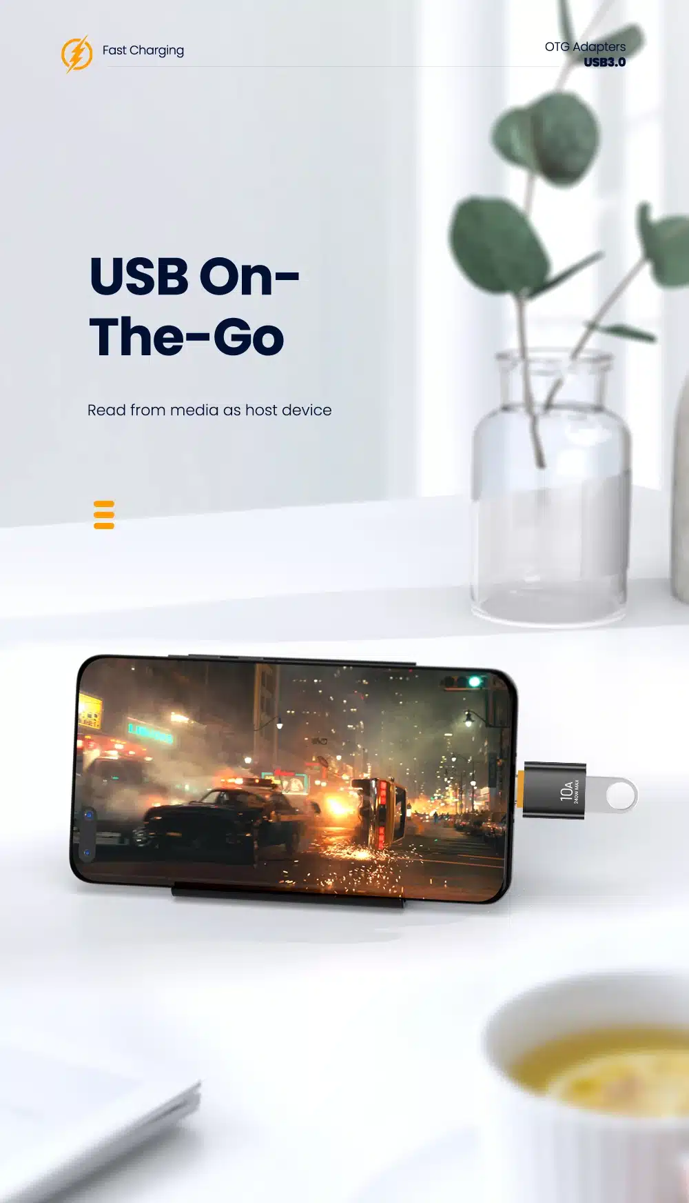 Nuevo Adaptador Usb 3.0: Conexión Rápida