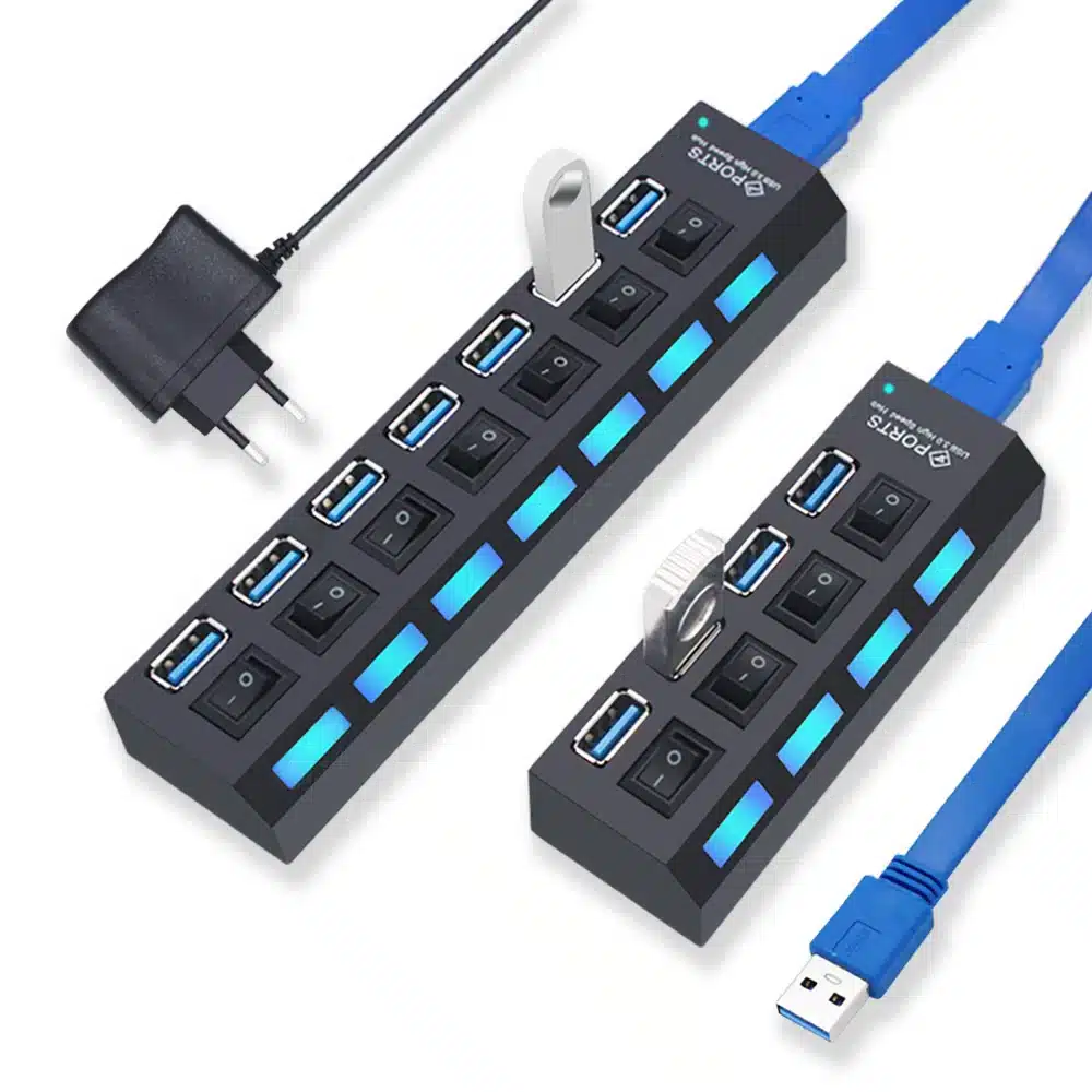 Revolucionario Hub USB 3.0: Potencia y Flexibilidad en la Conexión