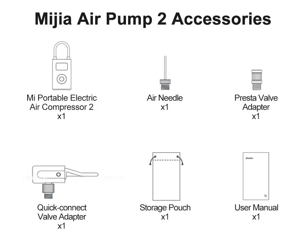 Nuevo Inflador Portátil Xiaomi Para Aventureros Nuevo Inflador Portátil Xiaomi Para Aventureros