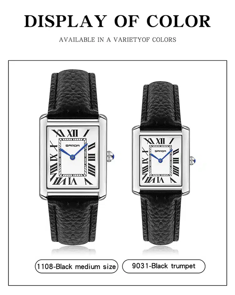 Nuevo Reloj de Cuarzo Elegante para Hombre y Mujer