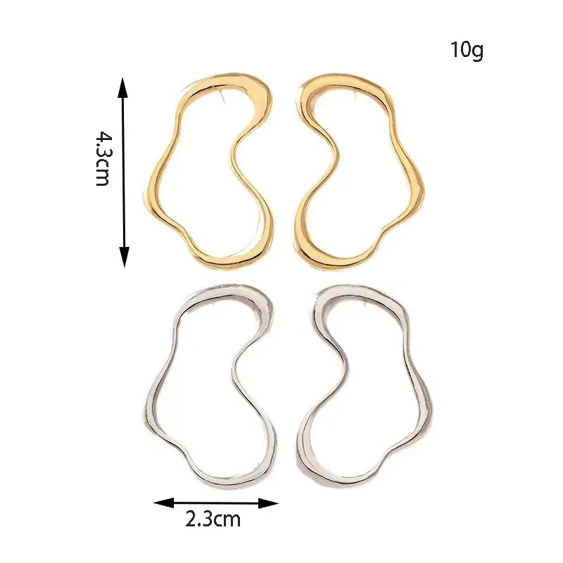 Pendientes De Nuez Matemática De Acero Brillante Y Auténtico Pendientes De Nuez Matemática De Acero Brillante Y Auténtico