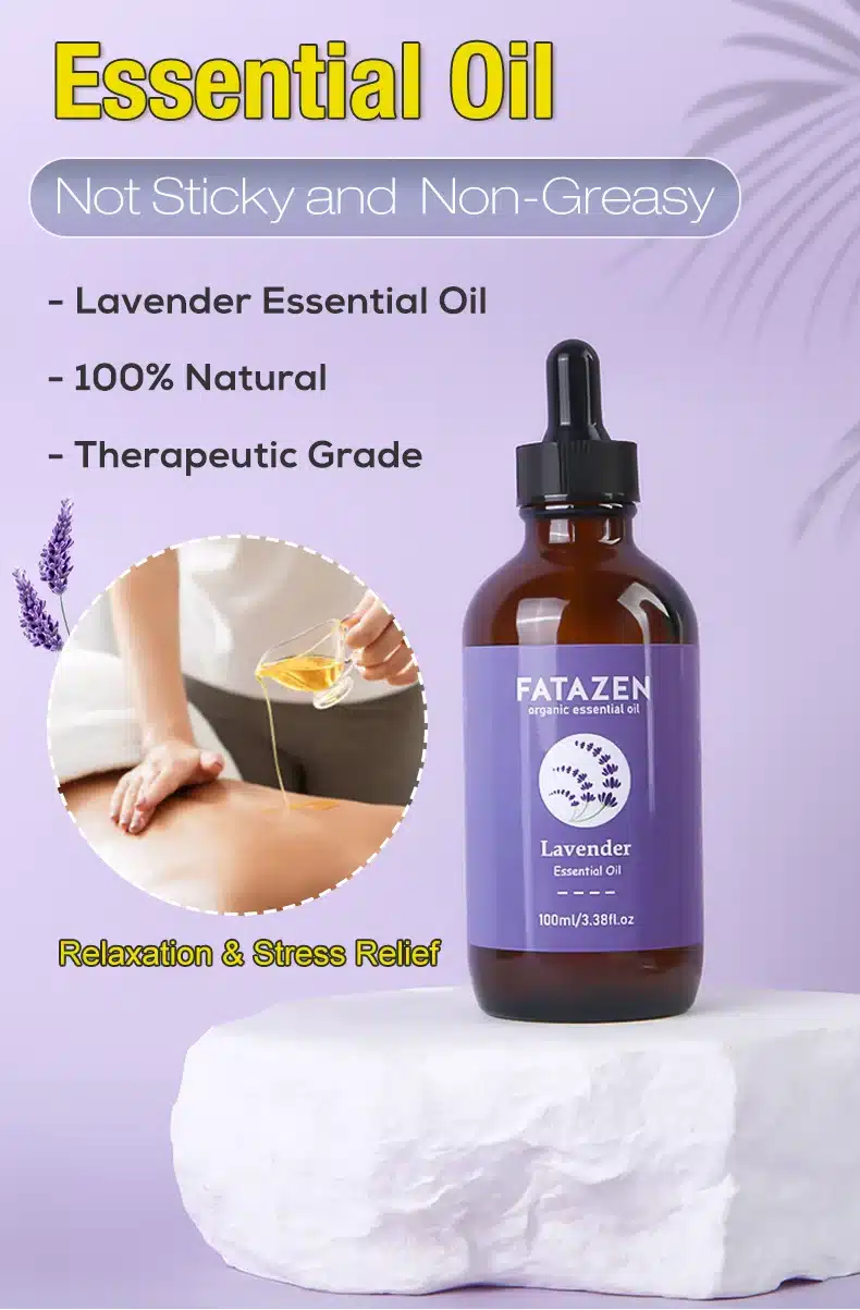Perfume de lavanda aromaterapia Calidad y bienestar