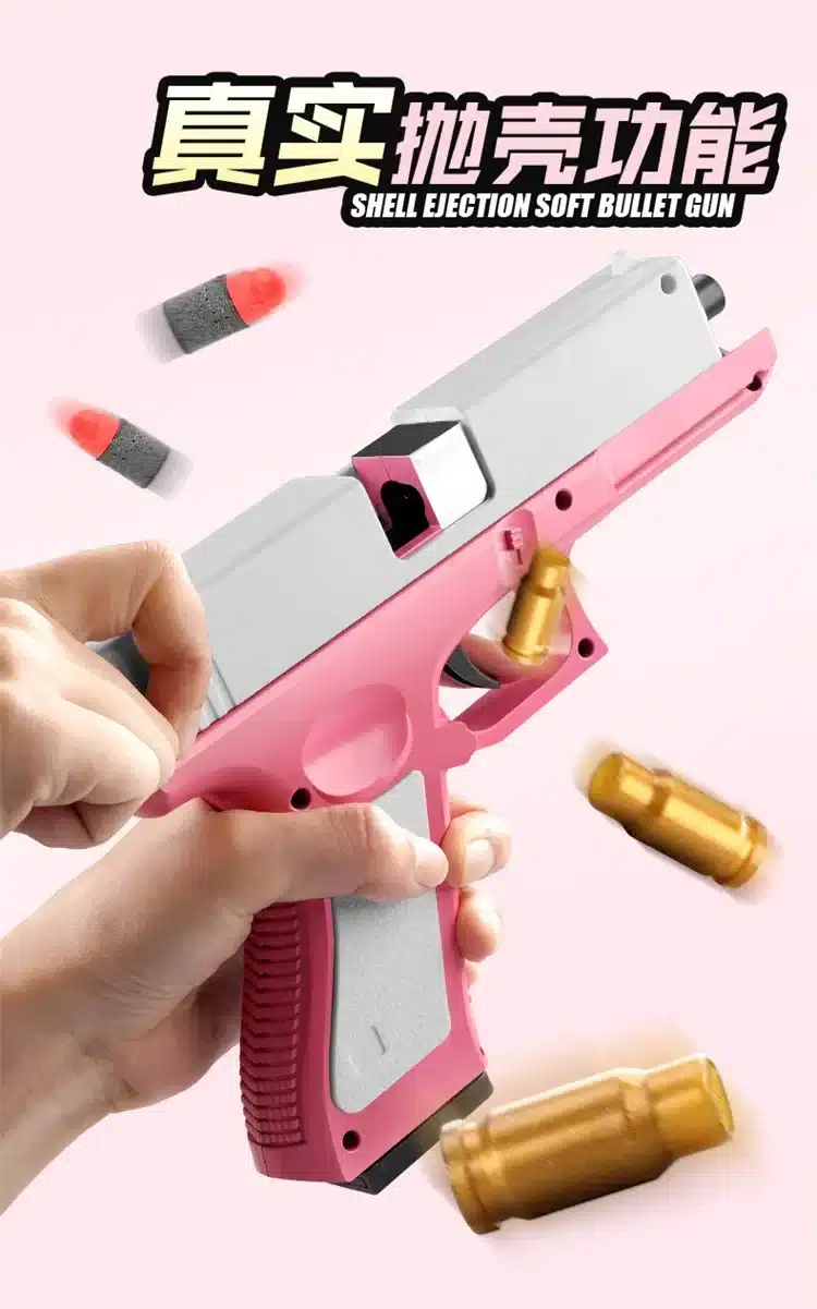 Pistola de Munición Suave para Niños: Juguete Increíble