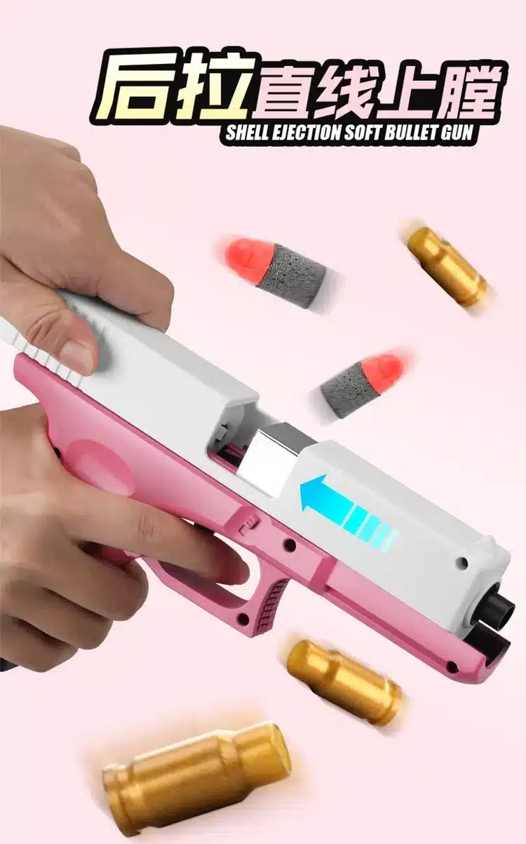 Pistola de Munición Suave para Niños: Juguete Increíble