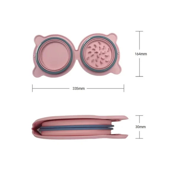 Imagen del producto Popular Comederos Portátiles de Silicona para Mascotas | Compra online en Tiendafiable
