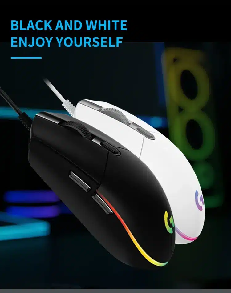 Descubre la Sorprendente Ergonomía del Logitech G102: El Ratón Ideal para Jugadores