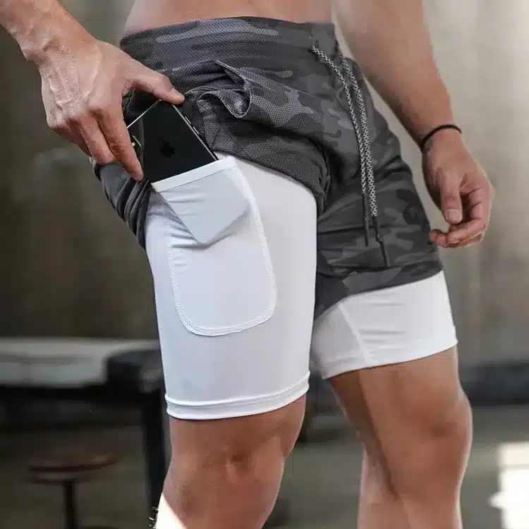 Reconocido Pantalones Cortos Deportivos para Hombres