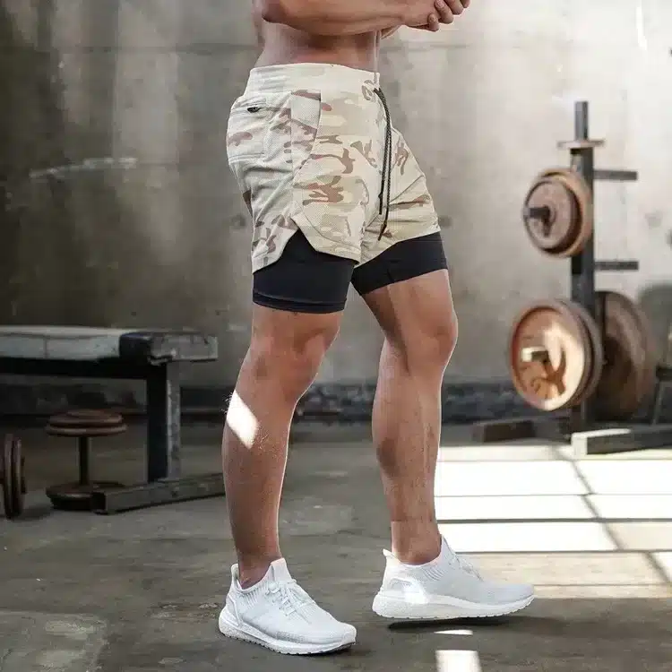 Reconocido Pantalones Cortos Deportivos para Hombres
