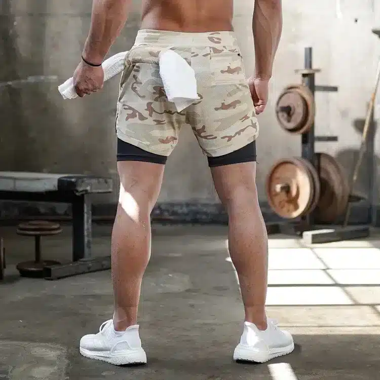 Reconocido Pantalones Cortos Deportivos para Hombres