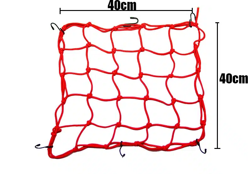 Sistema de Red Flexible y Seguro para Guardar Motocicleta