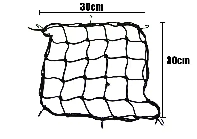Sistema de Red Flexible y Seguro para Guardar Motocicleta