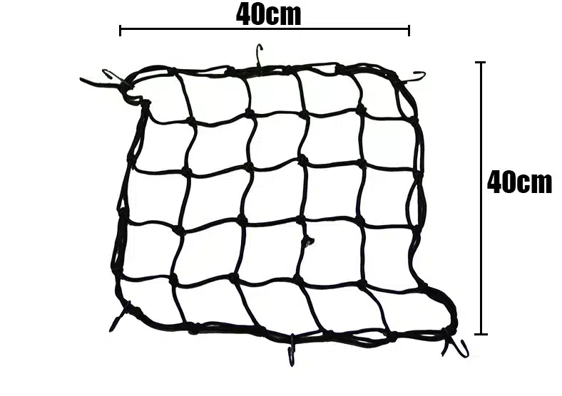 Sistema de Red Flexible y Seguro para Guardar Motocicleta