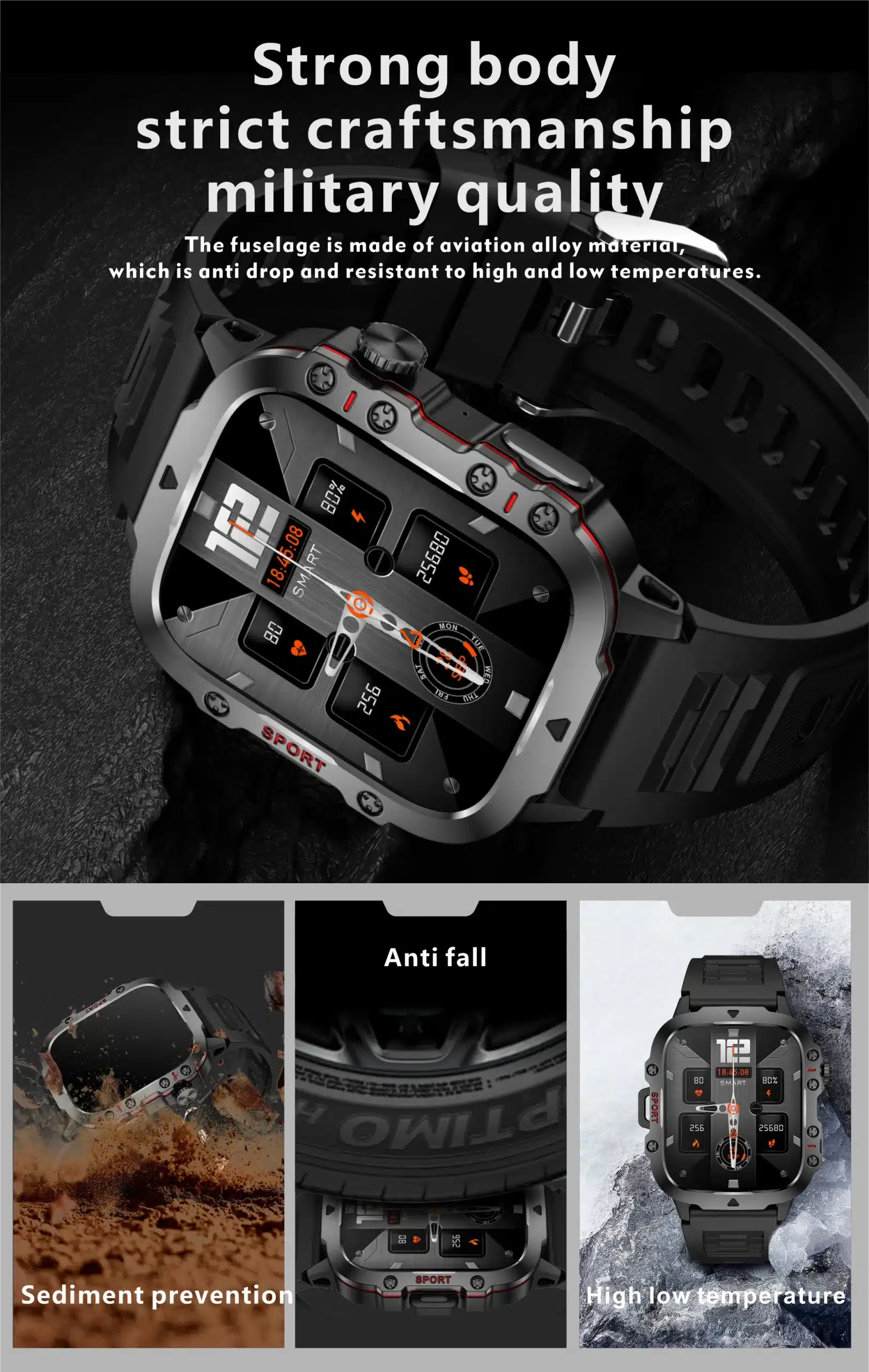 Xiaomi Reloj Inteligente Militar para Hombre