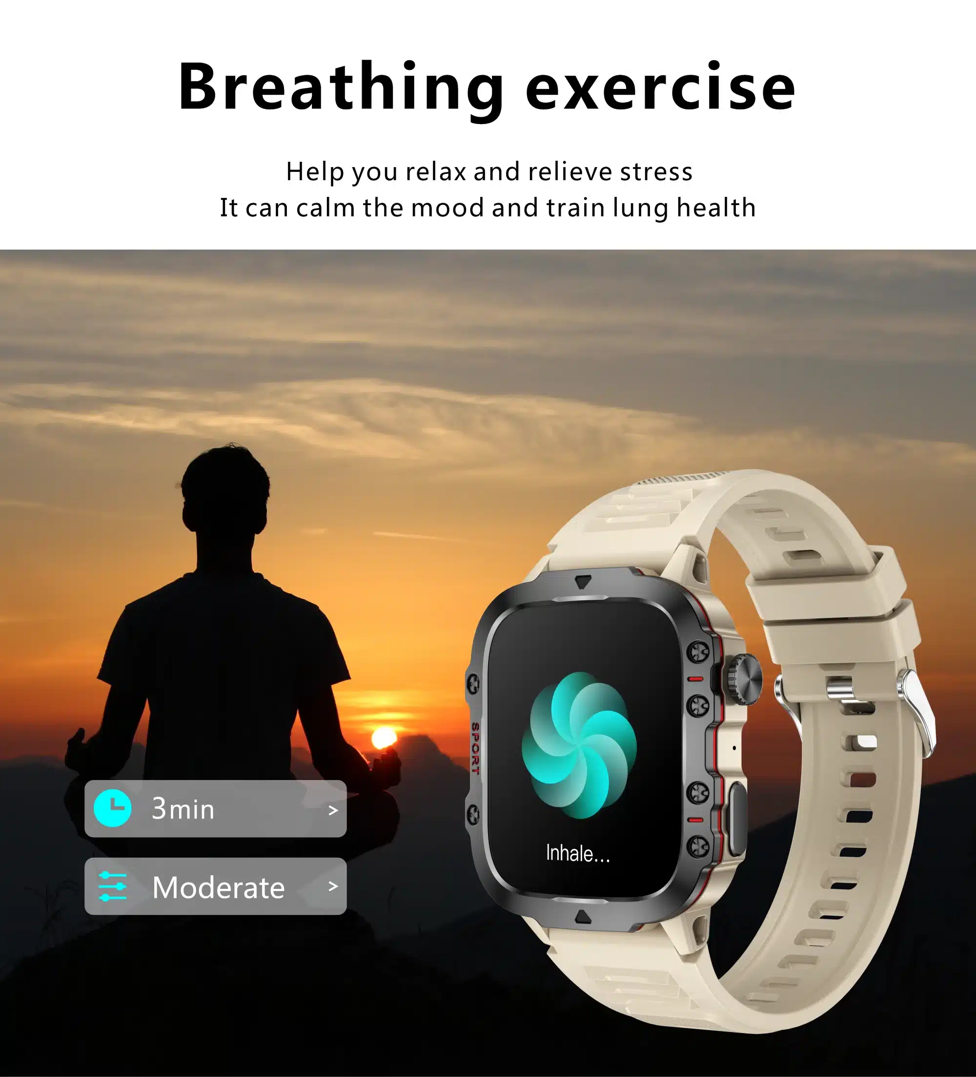 Xiaomi Reloj Inteligente Militar para Hombre