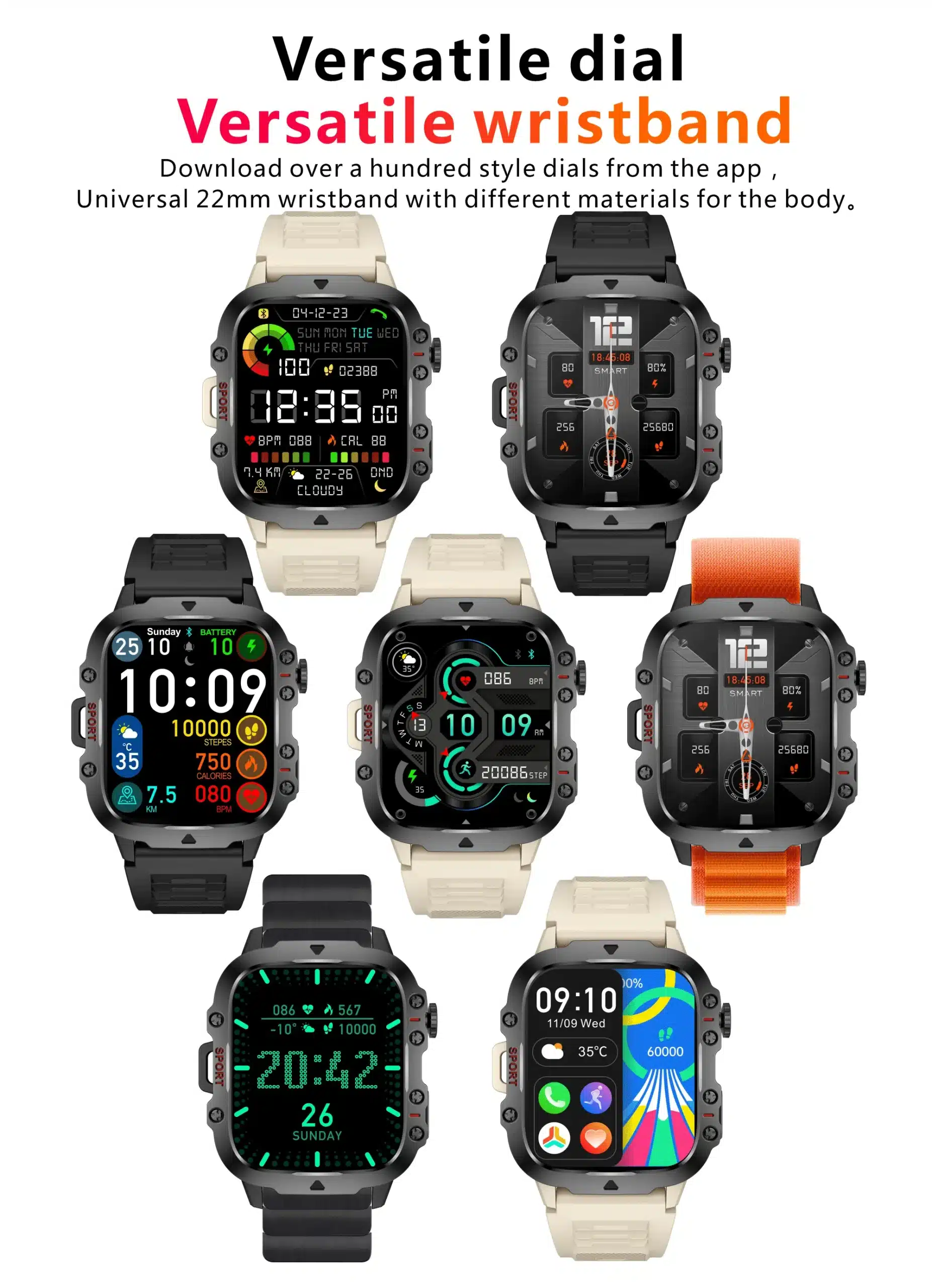 Xiaomi Reloj Inteligente Militar para Hombre