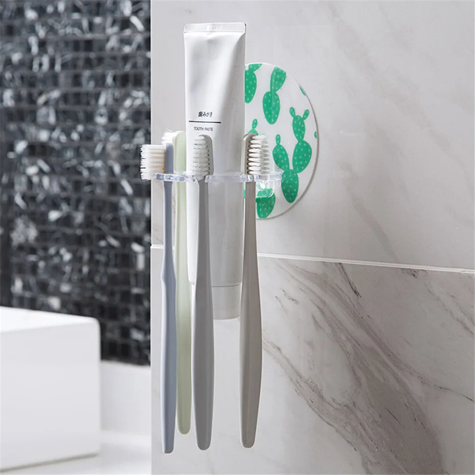 Soporte Plástico Para Cepillos De Dientes: Organización Y Protección Dental Soporte Plástico Para Cepillos De Dientes: Organización Y Protección Dental