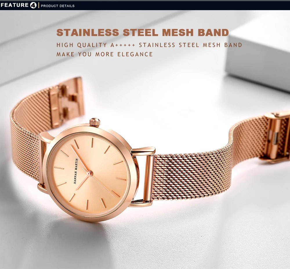 Reloj De Pulsera De Lujo Para Mujer De Banda De Acero Inoxidable De Calidad Reloj De Pulsera De Lujo Para Mujer De Banda De Acero Inoxidable De Calidad