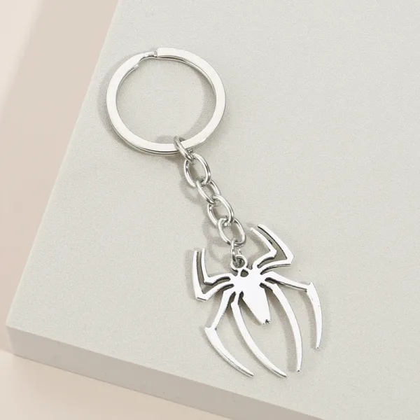 Imagen Del Producto Llavero De Metal Con Diseño De Araña: Estilo Y Originalidad En Tus Llaves | Compra Online En Tiendafiable