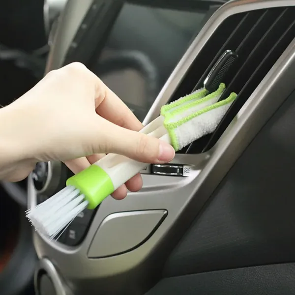Imagen Del Producto Herramienta De Limpieza De Salida De Aire Acondicionado De Coche 2 En 1 | Compra Online En Tiendafiable