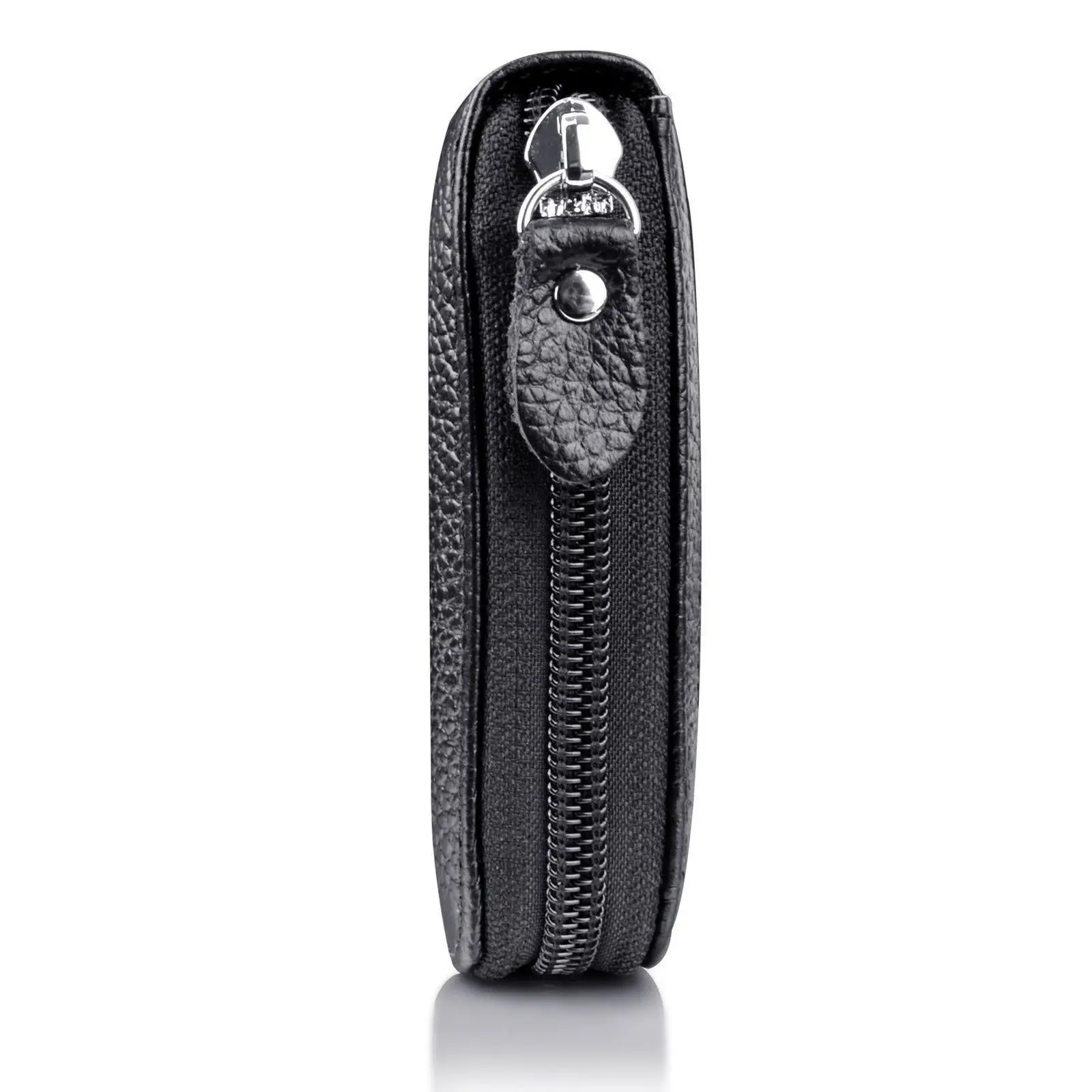 Cartera De Piel Sintética Auténtica Para Hombre: Estilo Y Calidad En Un Solo Accesorio