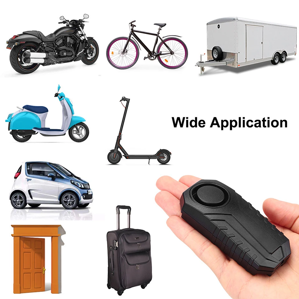Alarma Antirrobo Para Motocicleta Con Control Remoto