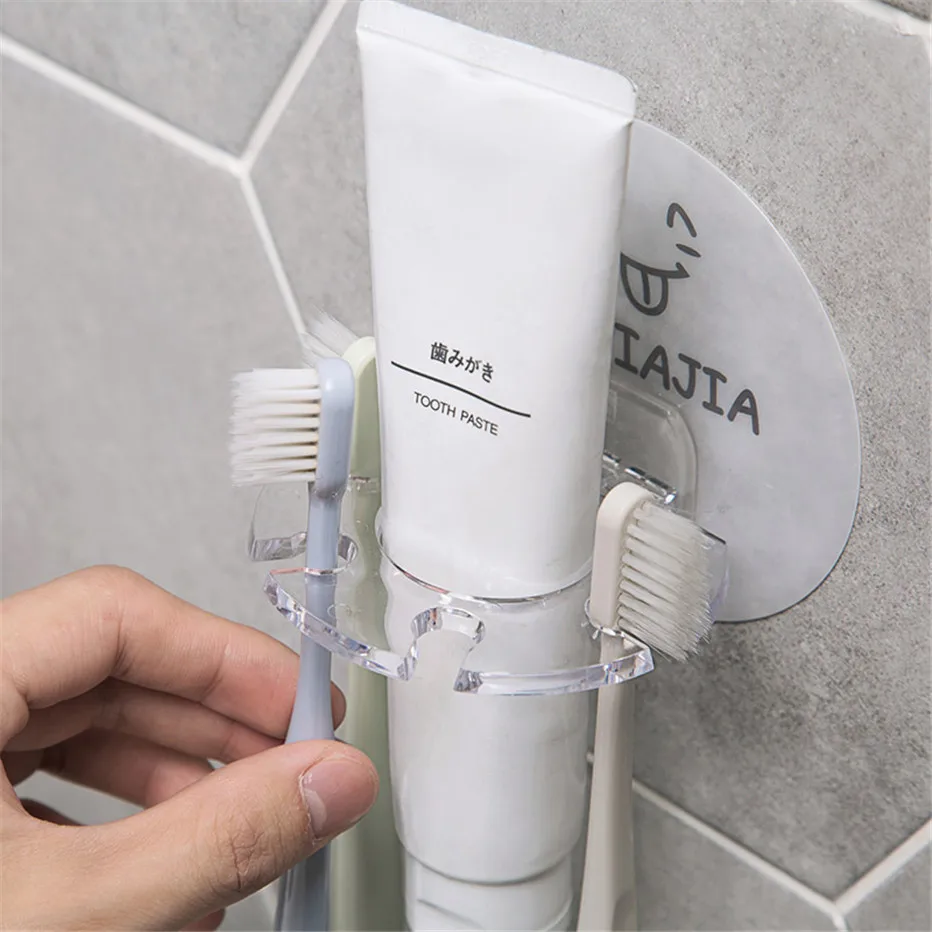Soporte Plástico Para Cepillos De Dientes: Organización Y Protección Dental Soporte Plástico Para Cepillos De Dientes: Organización Y Protección Dental