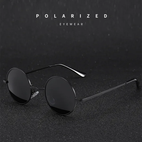 Imagen Del Producto Gafas De Sol Polarizadas Redondas Retro Vintage Para Hombres Y Mujeres | Compra Online En Tiendafiable