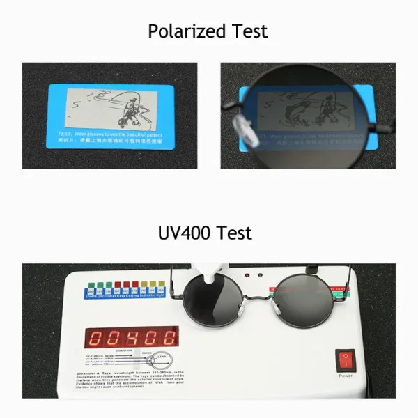 Imagen Del Producto Gafas De Sol Polarizadas Redondas Retro Vintage Para Hombres Y Mujeres | Compra Online En Tiendafiable