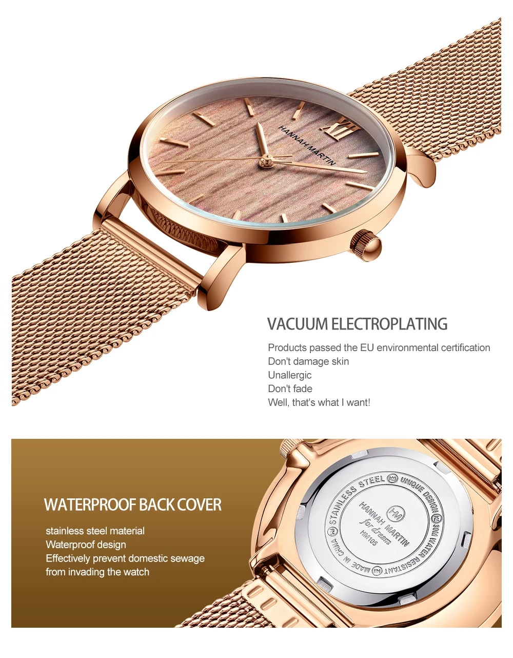 Reloj De Pulsera De Lujo Para Mujer De Banda De Acero Inoxidable De Calidad Reloj De Pulsera De Lujo Para Mujer De Banda De Acero Inoxidable De Calidad