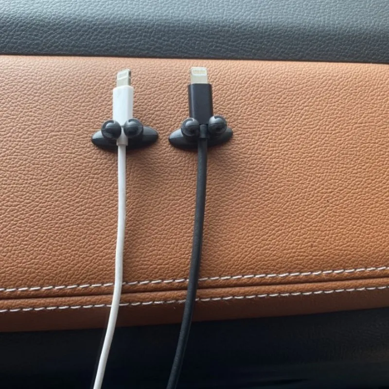 Gancho Administrador De Cables Para Cargador De Teléfono, Accesorios De Interior De Coche