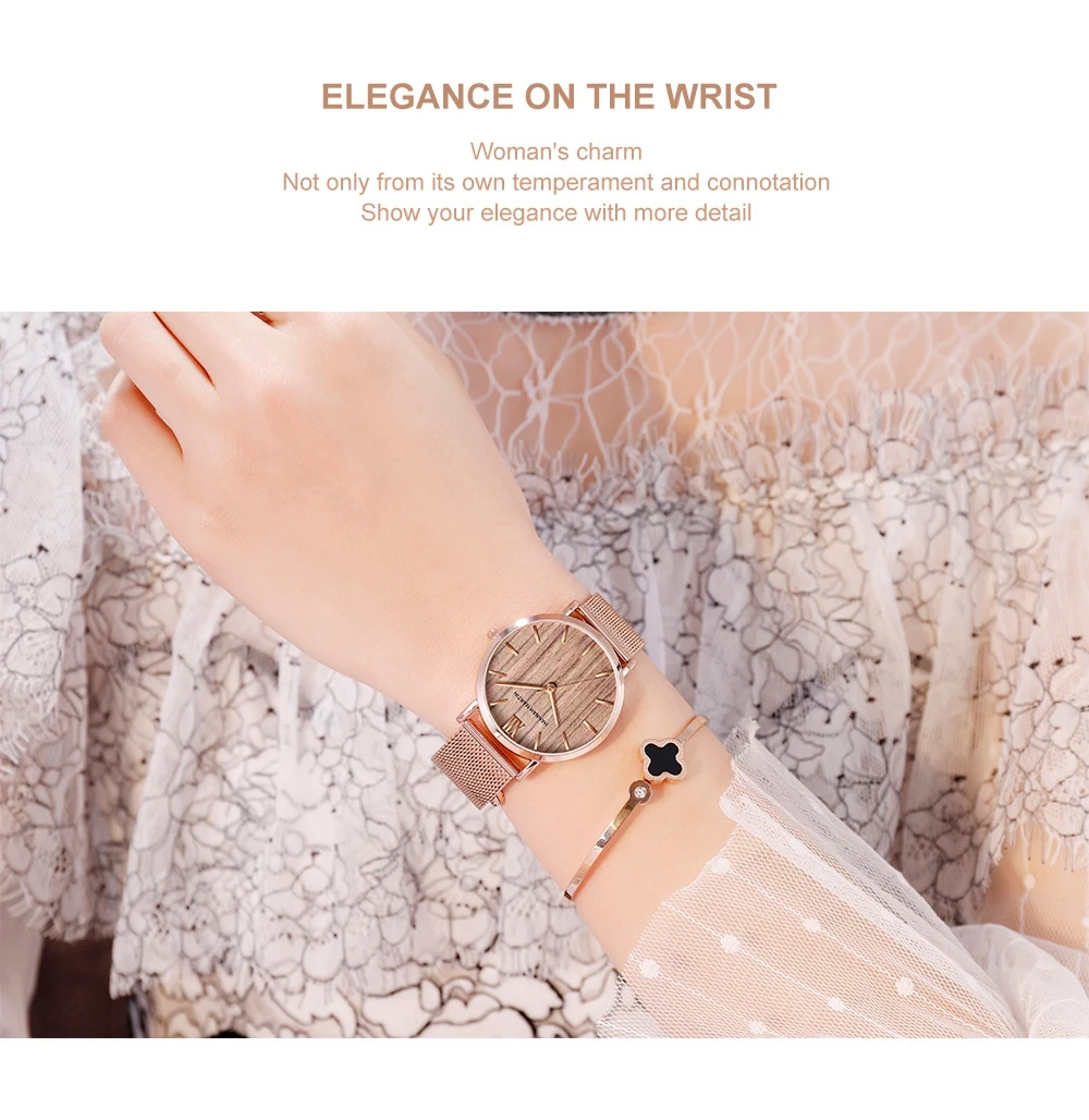 Reloj De Pulsera De Lujo Para Mujer De Banda De Acero Inoxidable De Calidad Reloj De Pulsera De Lujo Para Mujer De Banda De Acero Inoxidable De Calidad
