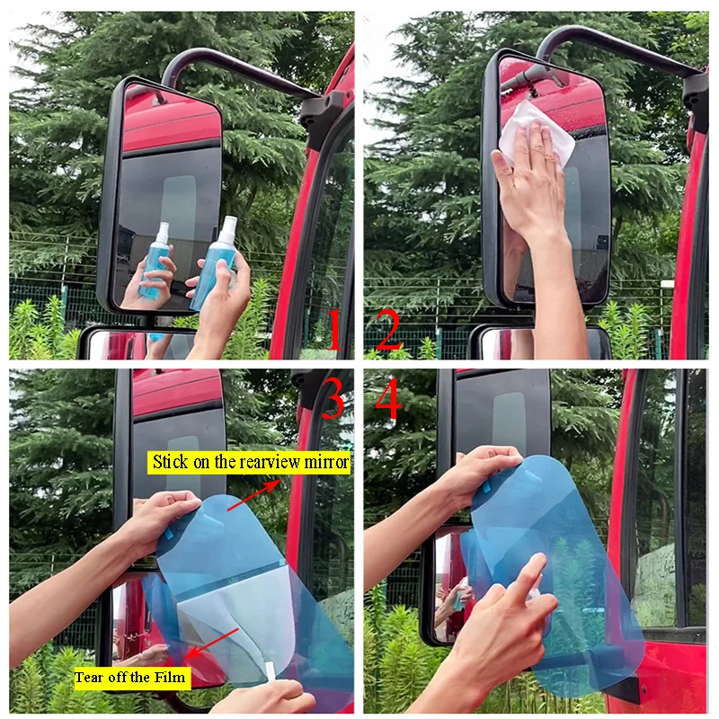 Espejo retrovisor de camión