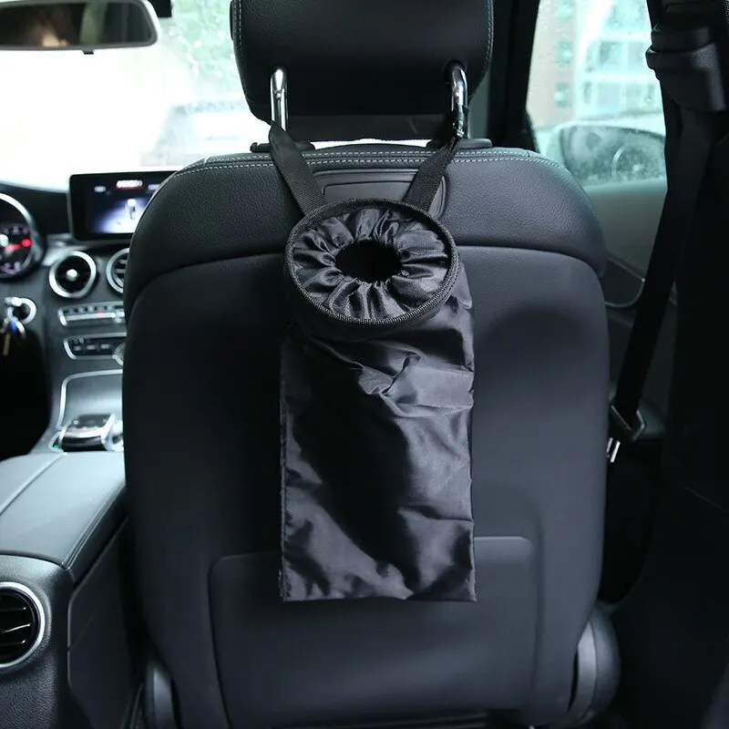 Soporte de basura para respaldo de asiento de coche, contenedor de basura
