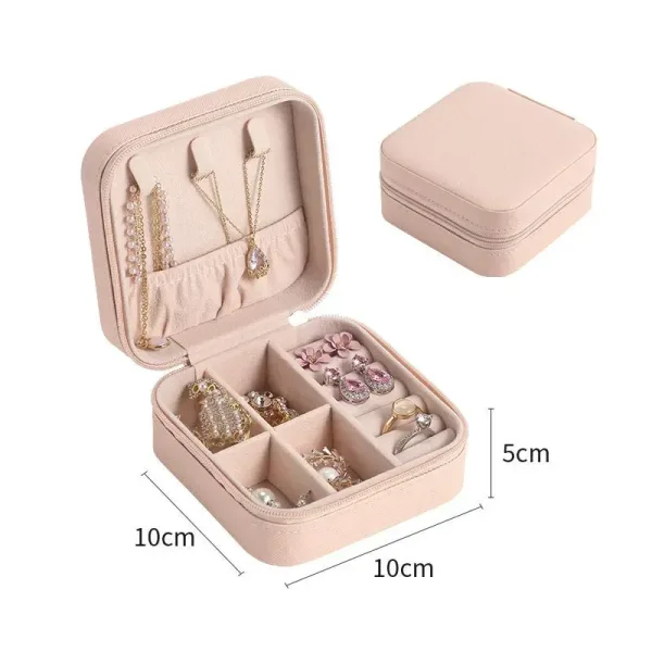 Imagen Del Producto Organizador De Joyas Portátil: Mantén Tus Accesorios Siempre A Mano | Compra Online En Tiendafiable
