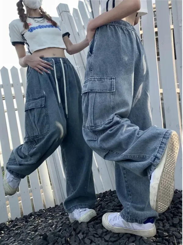 Pantalones Vaqueros Increíble De Recta Estilo Para Mujer