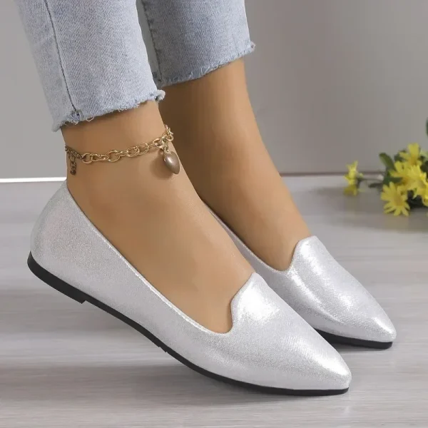 Mocasines Sin Cordones A La Moda Para Mujer