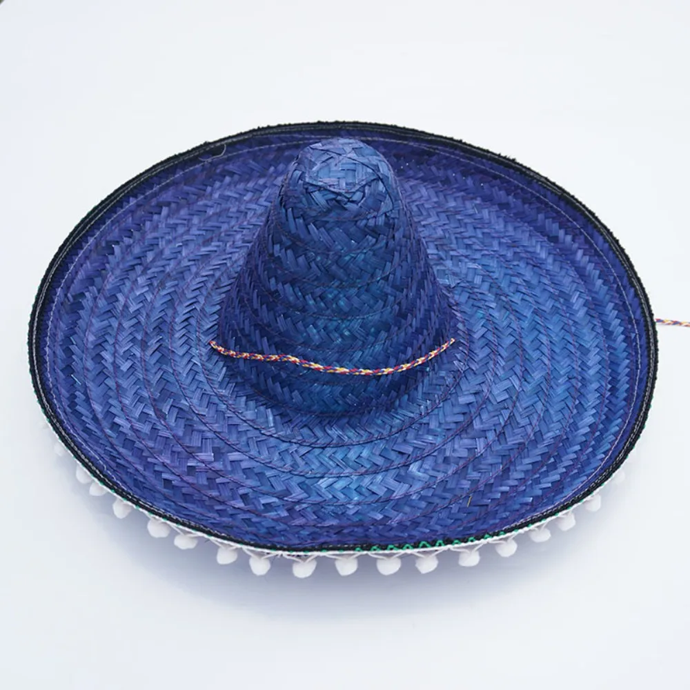 Sombrero De Paja De Ala Ancha Colorido Para Hombre Sombrero De Paja De Ala Ancha Colorido Para Hombre