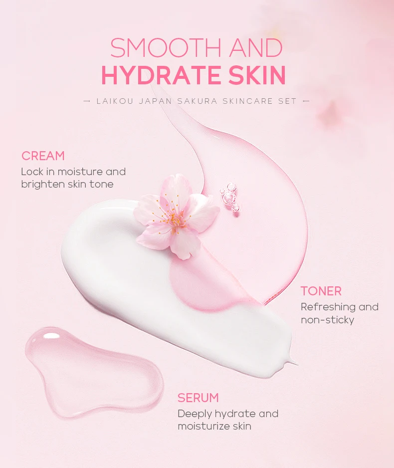 Rejuvenece Tu Piel Con El Suero Sakura De Laikou: La Crema Hidratante Que Transforma Tu Rutina De Belleza.