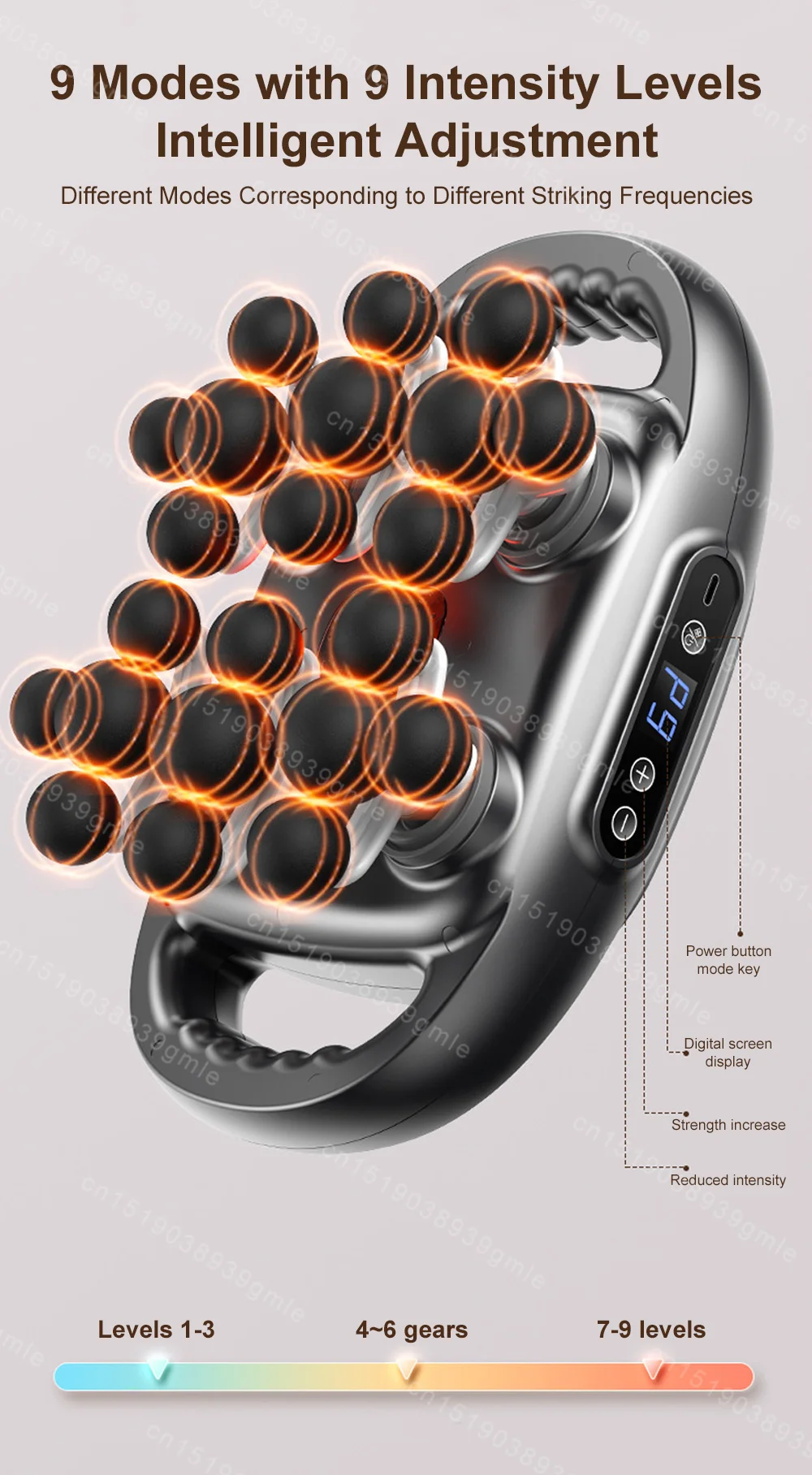 Pistola de Fascia eléctrica: alivio instantáneo para tus músculos