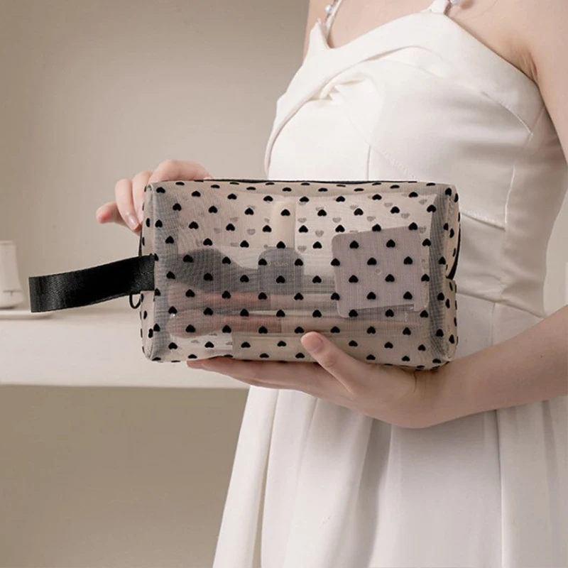 Bolsa de almacenamiento transparente para maquillaje: mantén tus productos organizados