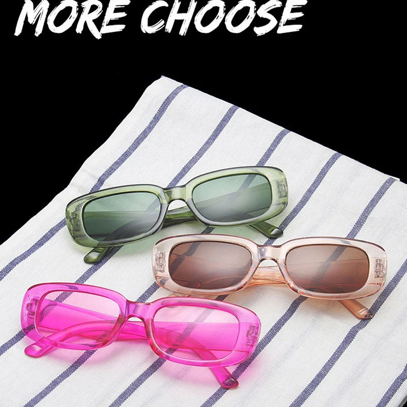 Gafas De Sol Cuadradas Negras A La Moda Para Mujer