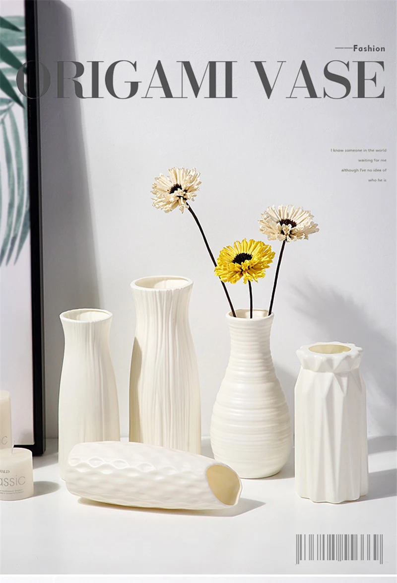 Florero De Plástico Decorativo: El Toque Perfecto Para Tu Hogar Florero De Plástico Decorativo: El Toque Perfecto Para Tu Hogar