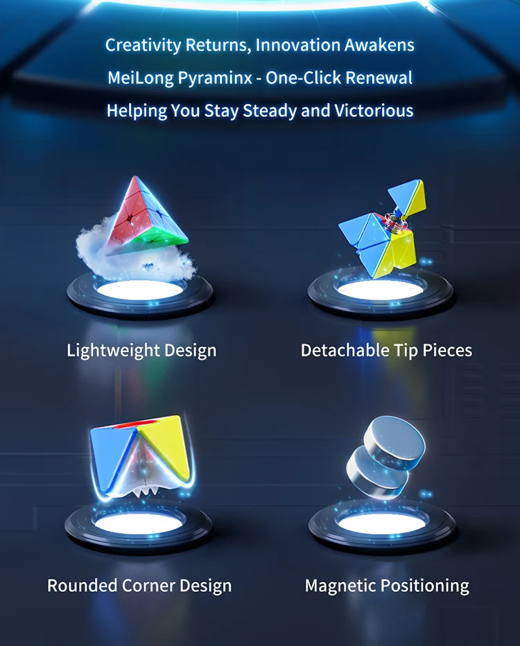 MOYU Meilong M Cubo mágico magnético