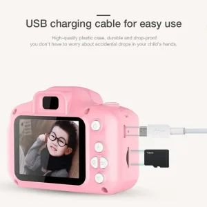 Imagen del producto Cámara para niños, proyección de vídeo para niños, Mini cámara de fotografía al aire libre | Compra online en Tiendafiable