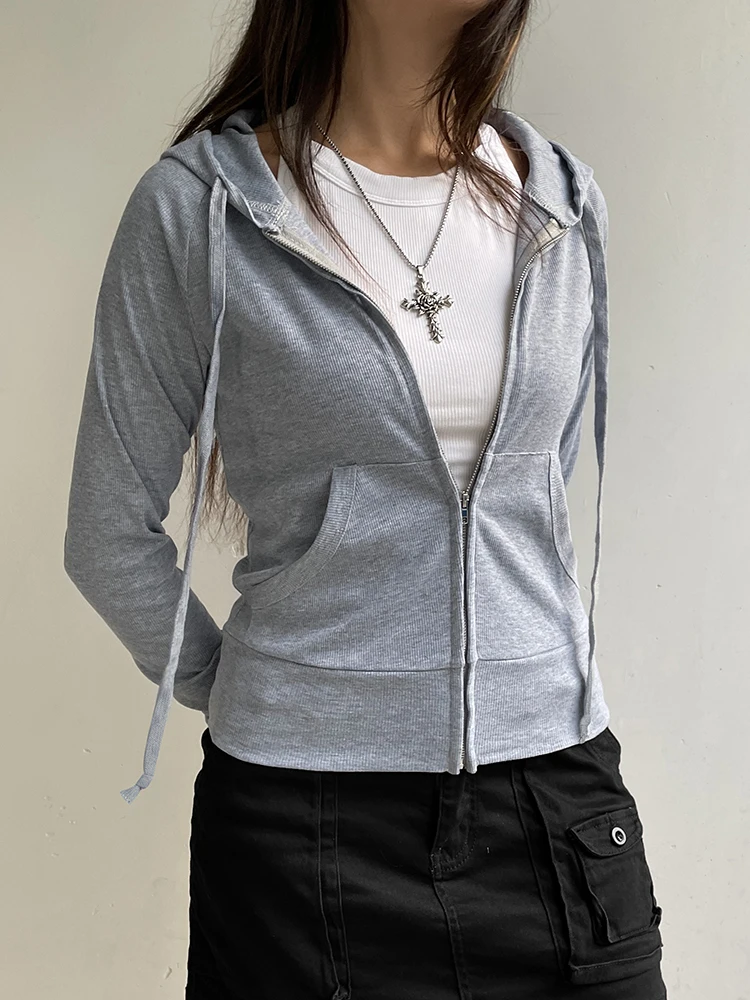 Iamsure, Sudadera Básica De Manga Larga Con Capucha Y Bolsillos Iamsure, Sudadera Básica De Manga Larga Con Capucha Y Bolsillos