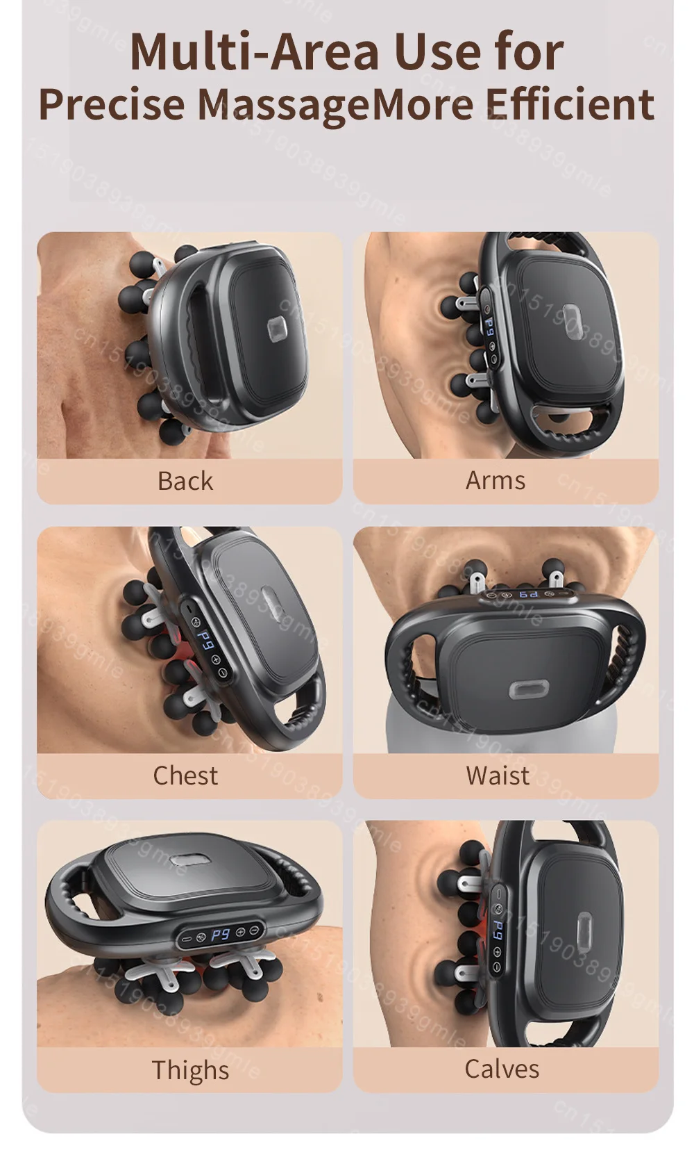 Pistola de Fascia eléctrica: alivio instantáneo para tus músculos