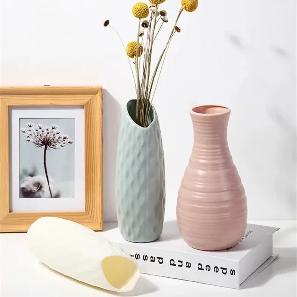 Imagen Del Producto Florero De Plástico Decorativo: El Toque Perfecto Para Tu Hogar | Compra Online En Tiendafiable