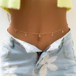 Cinturón De Cristal Para Mujer: Elegancia Y Estilo Para Realzar Tu Vientre