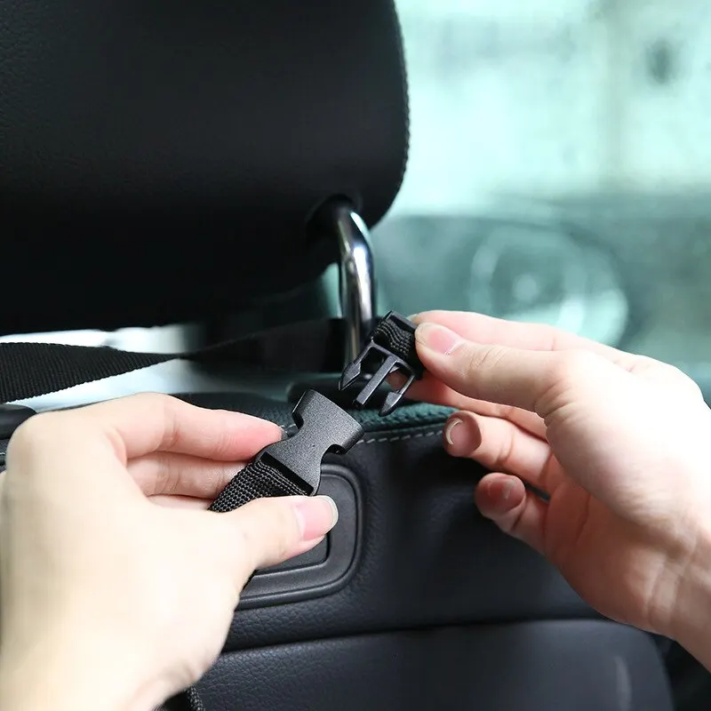 Soporte de basura para respaldo de asiento de coche, contenedor de basura